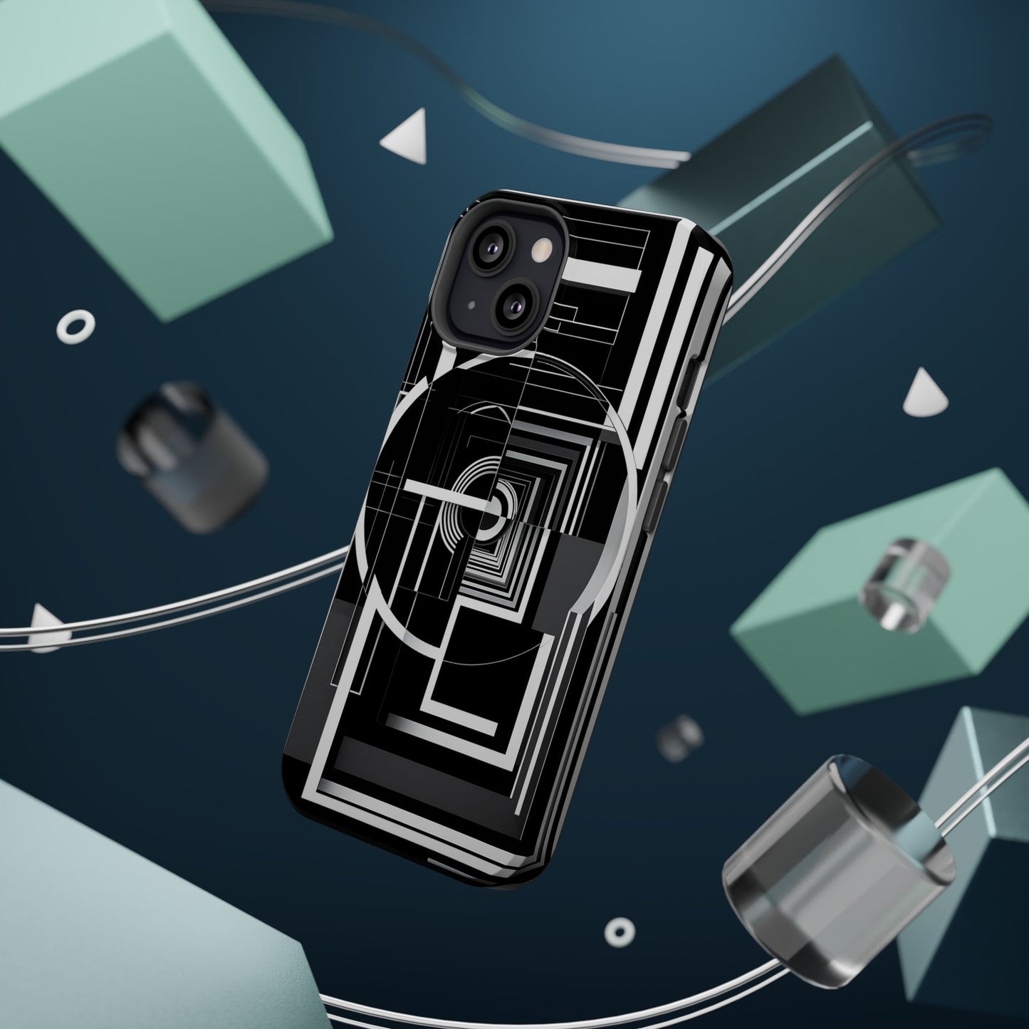 Magnetic Phone Cases | Modern Art Phone Covers