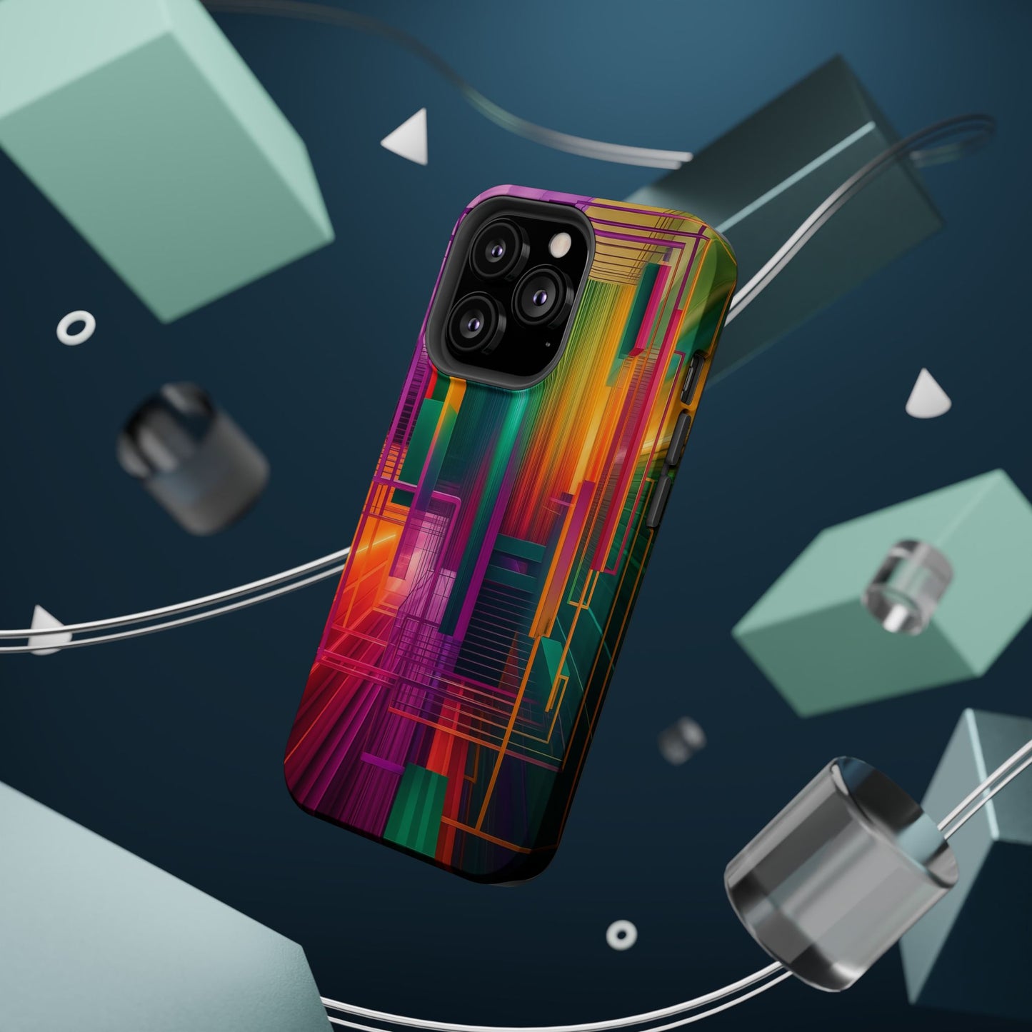 Magnetic Phone Cases | Modern Art Phone Covers