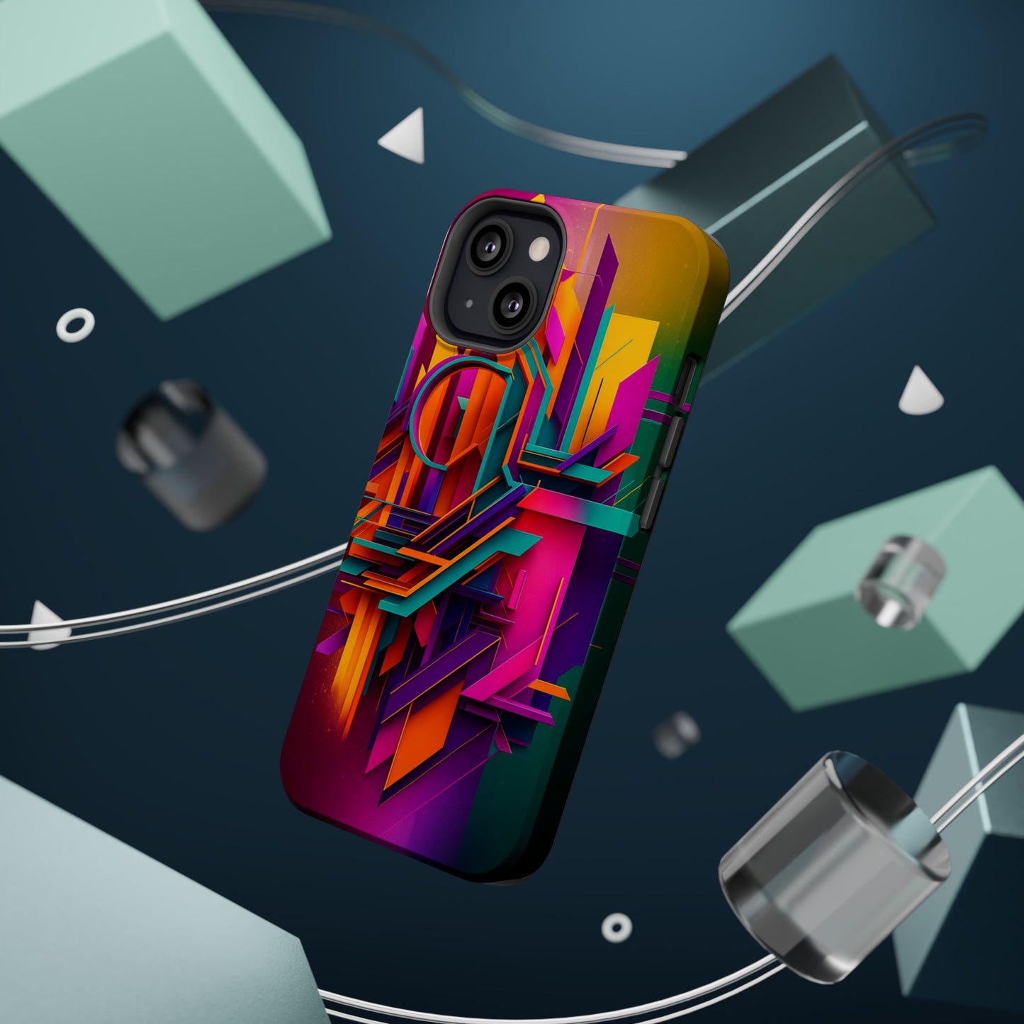 Magnetic Phone Cases | Modern Art Phone Covers
