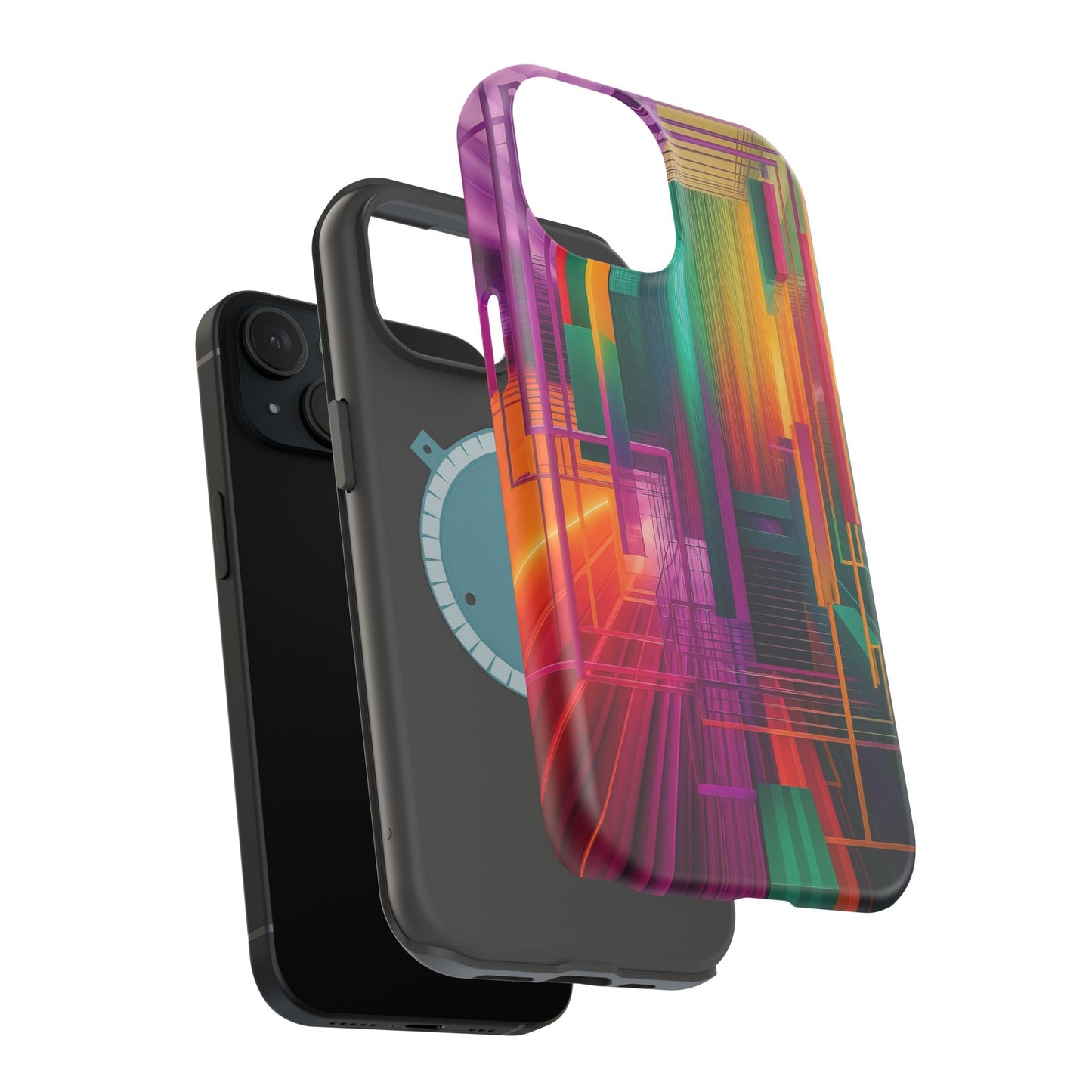 Magnetic Phone Cases | Modern Art Phone Covers