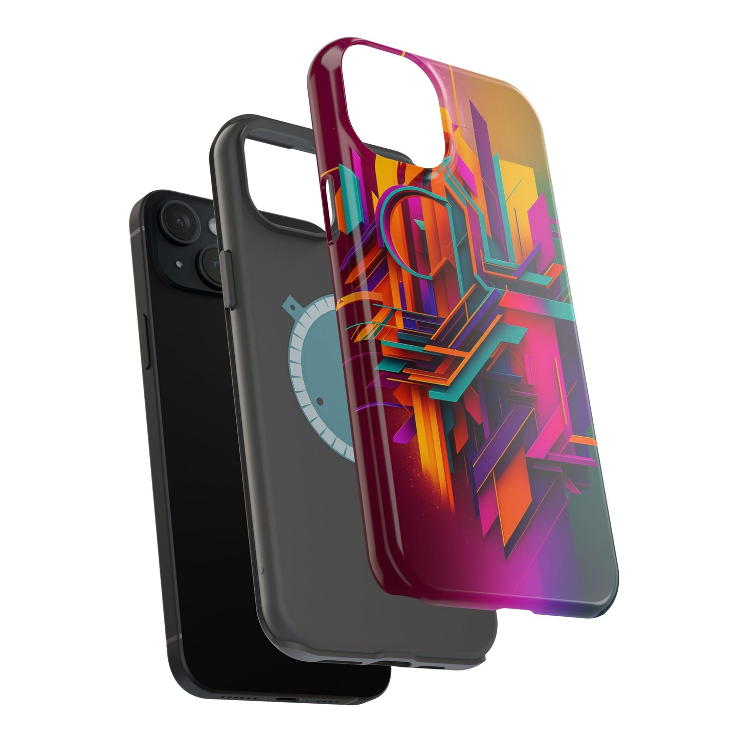 Magnetic Phone Cases | Modern Art Phone Covers