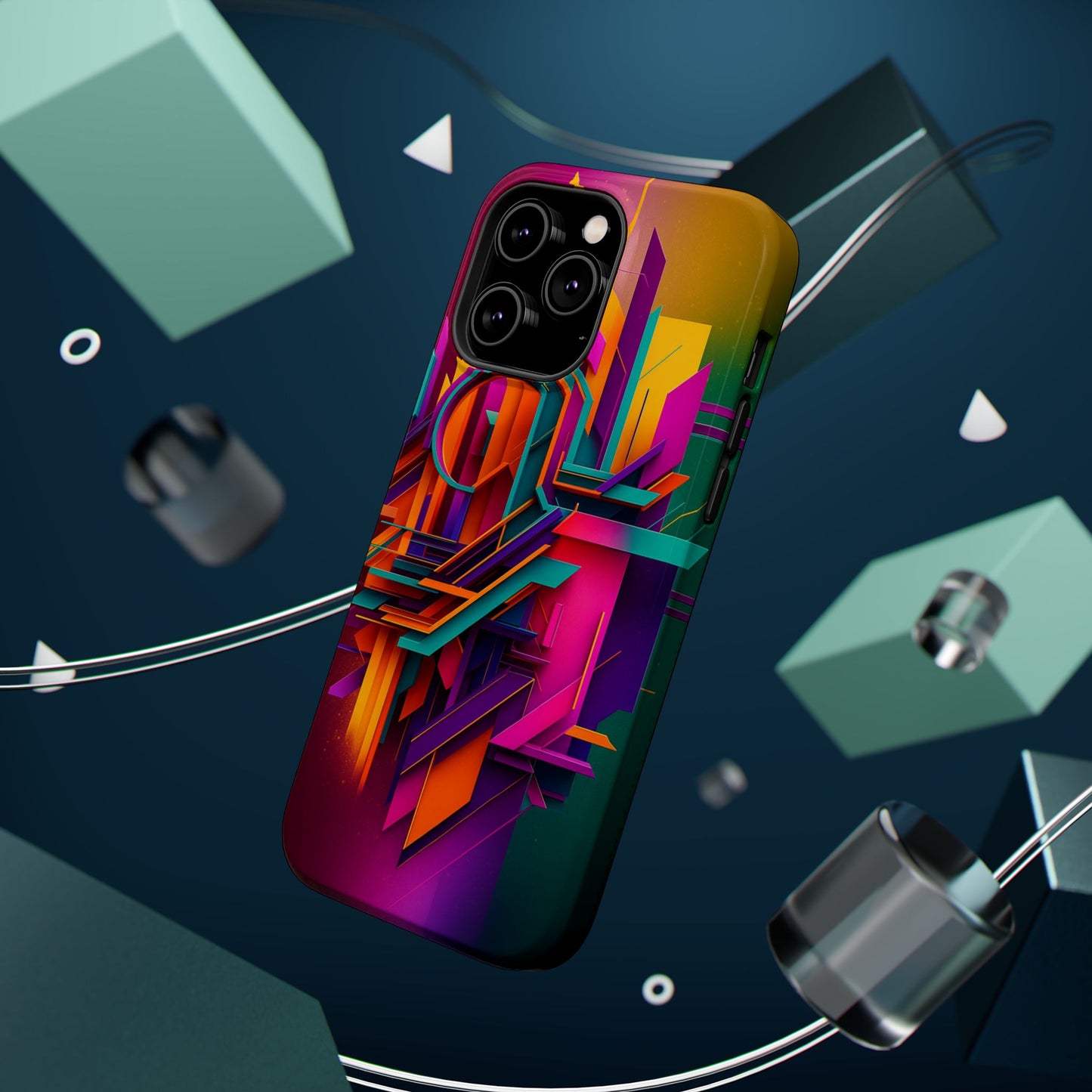 Magnetic Phone Cases | Modern Art Phone Covers