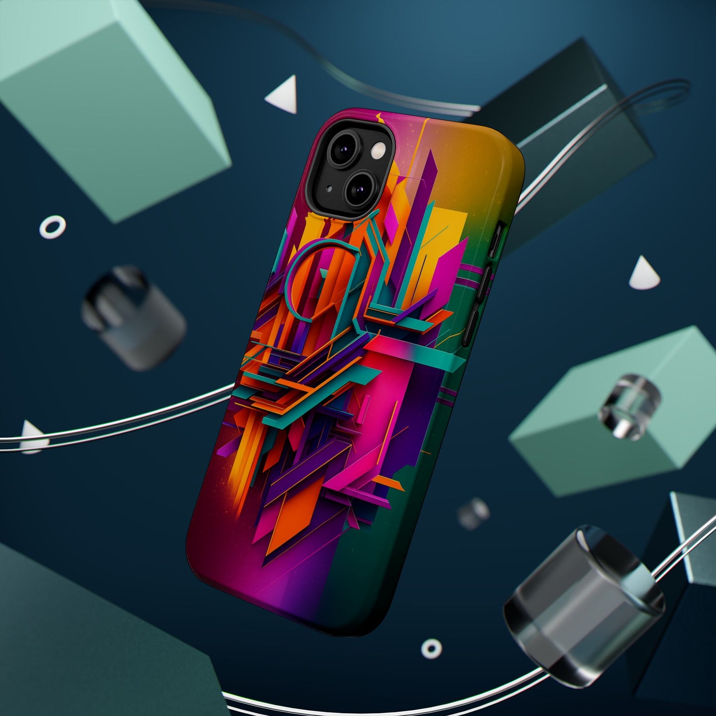 Magnetic Phone Cases | Modern Art Phone Covers