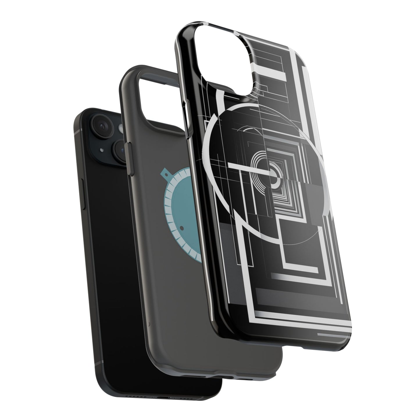 Magnetic Phone Cases | Modern Art Phone Covers