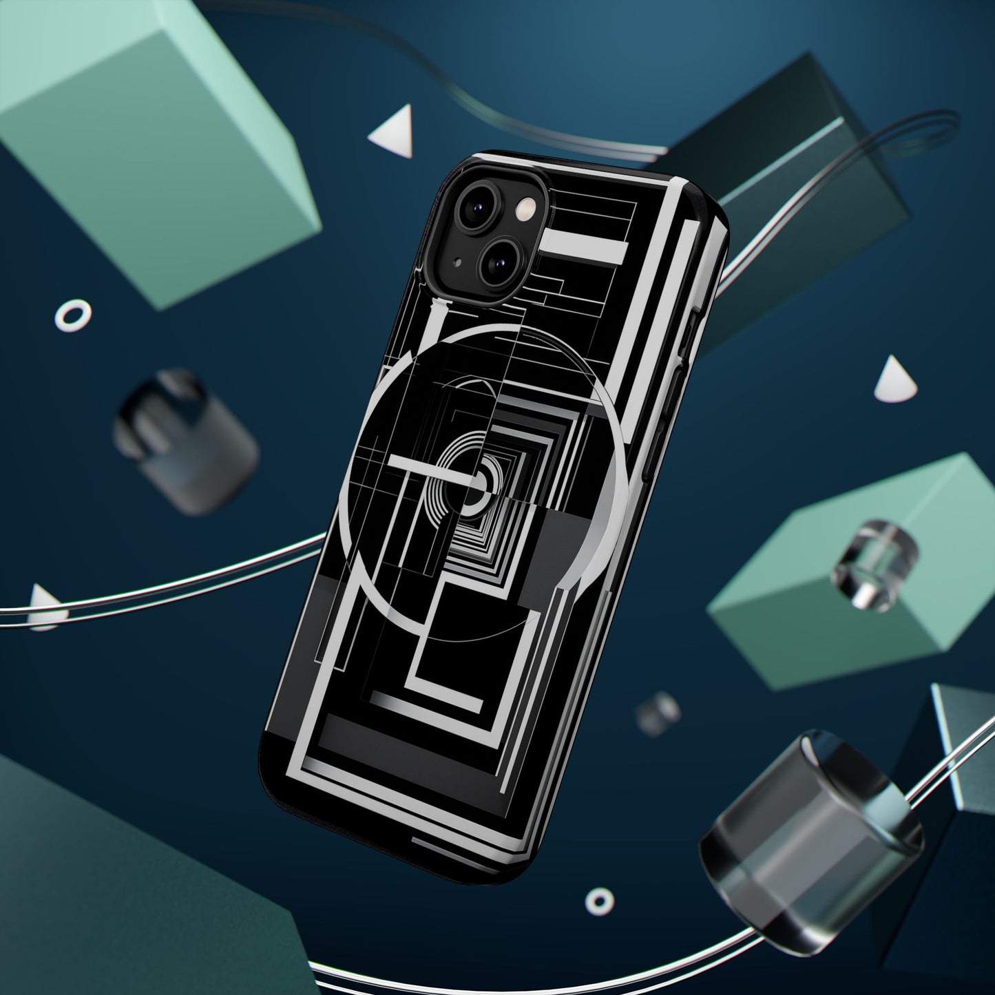 Magnetic Phone Cases | Modern Art Phone Covers