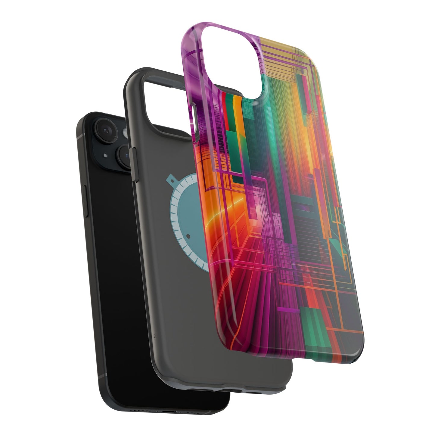 Magnetic Phone Cases | Modern Art Phone Covers