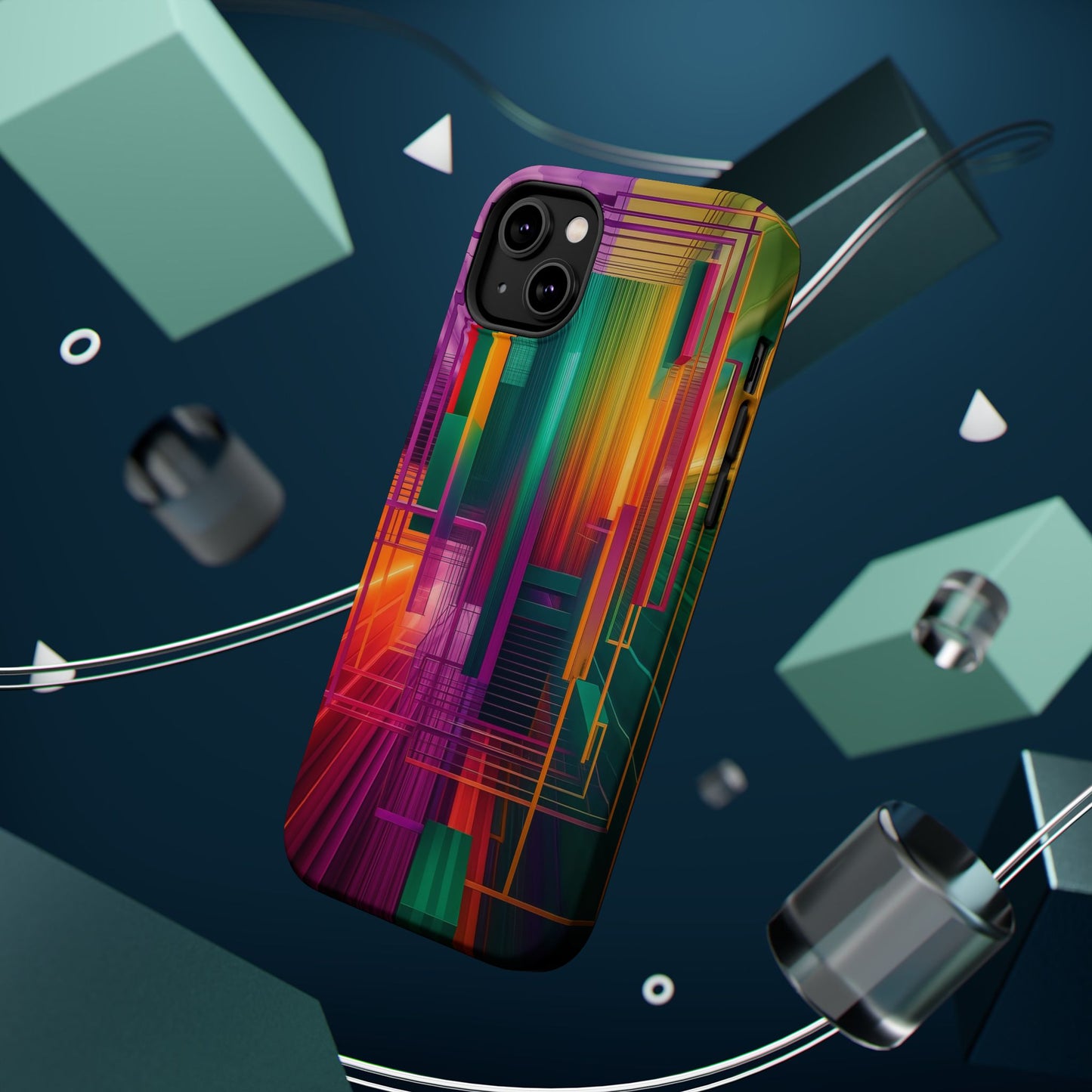 Magnetic Phone Cases | Modern Art Phone Covers