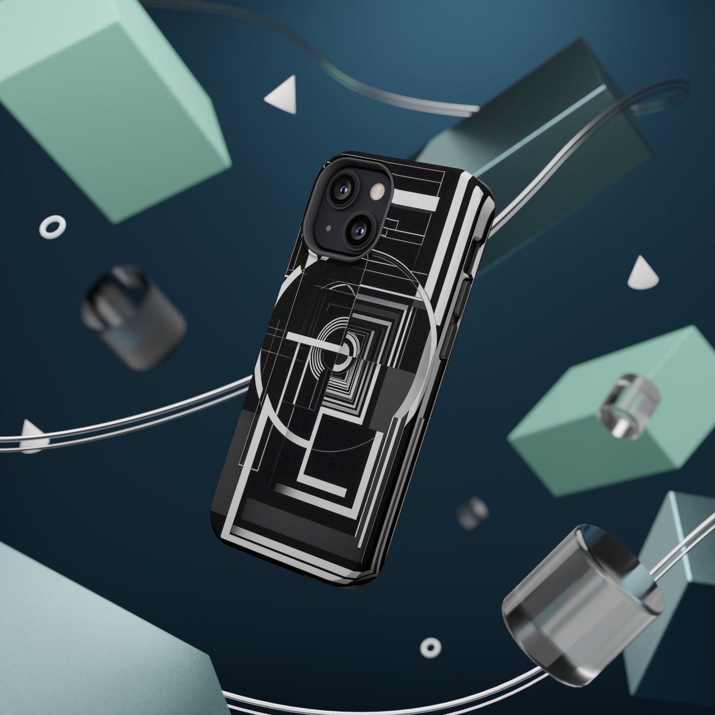 Magnetic Phone Cases | Modern Art Phone Covers