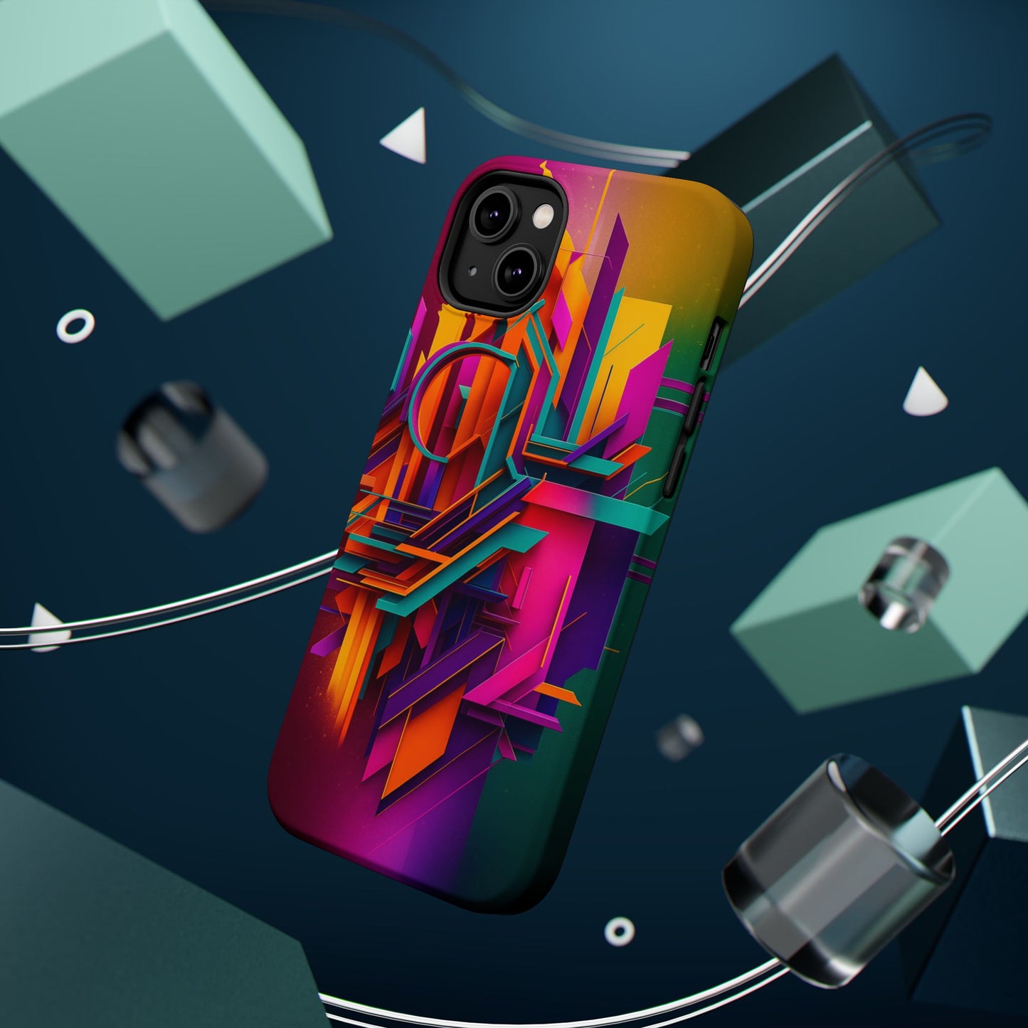 Magnetic Phone Cases | Modern Art Phone Covers