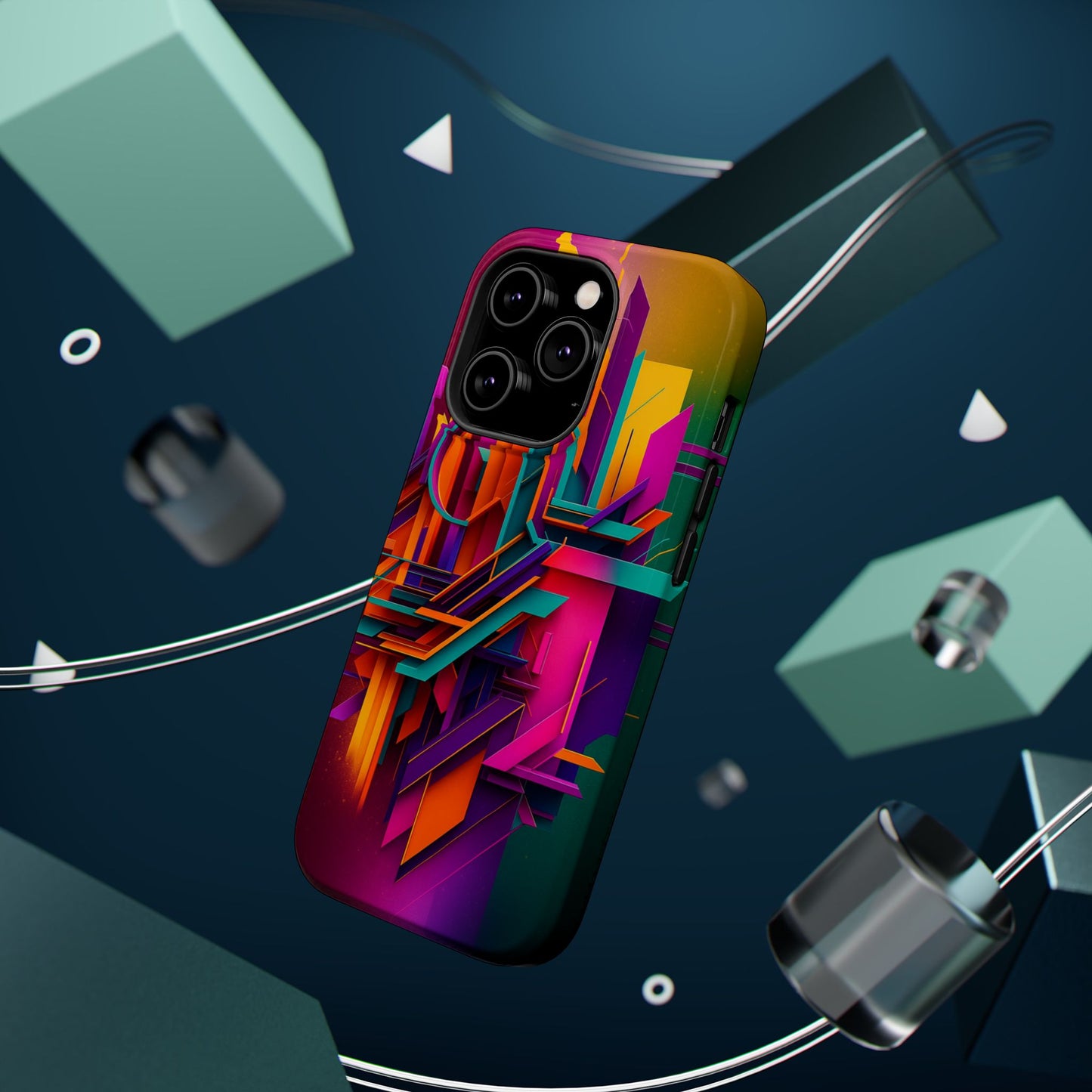 Magnetic Phone Cases | Modern Art Phone Covers