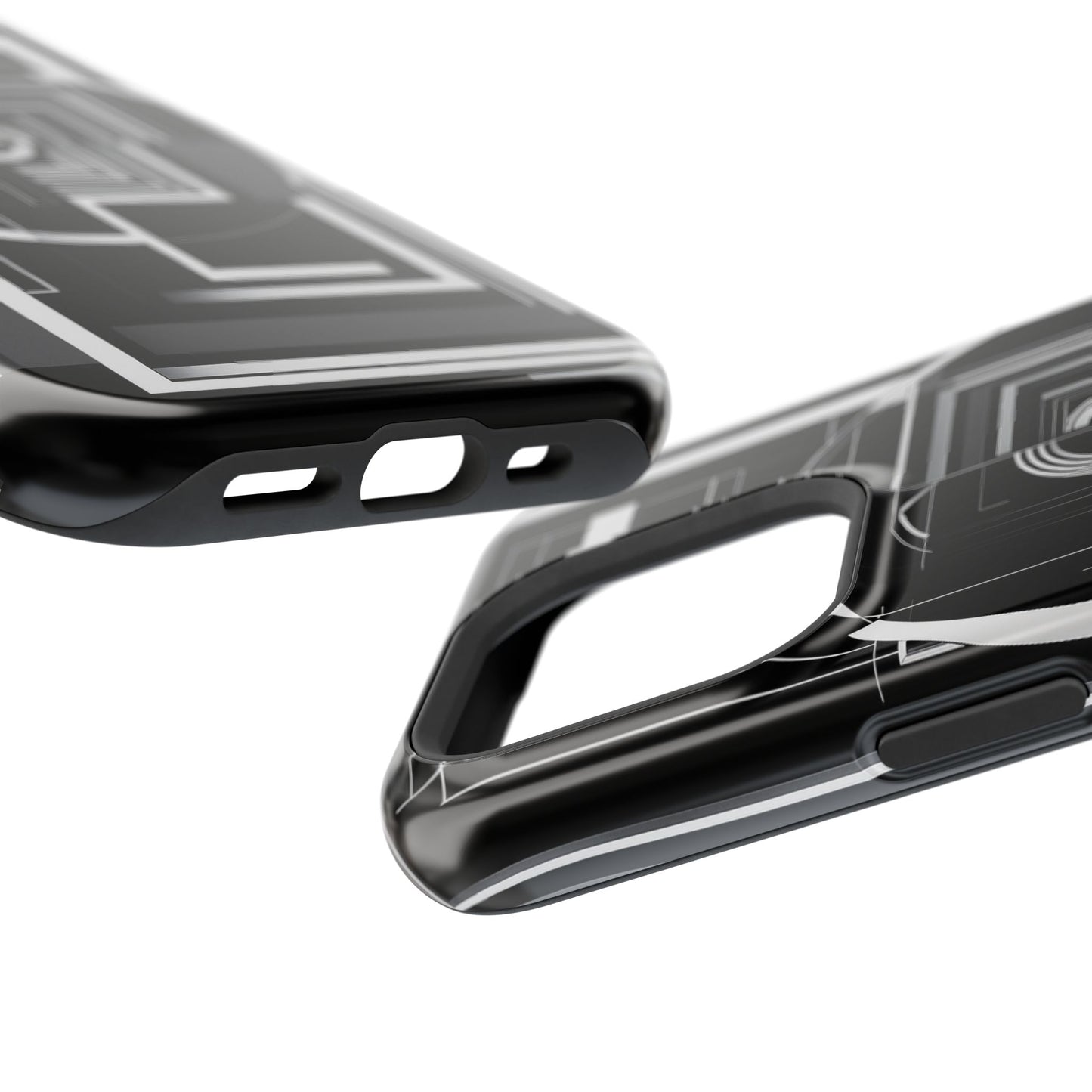 Magnetic Phone Cases | Modern Art Phone Covers
