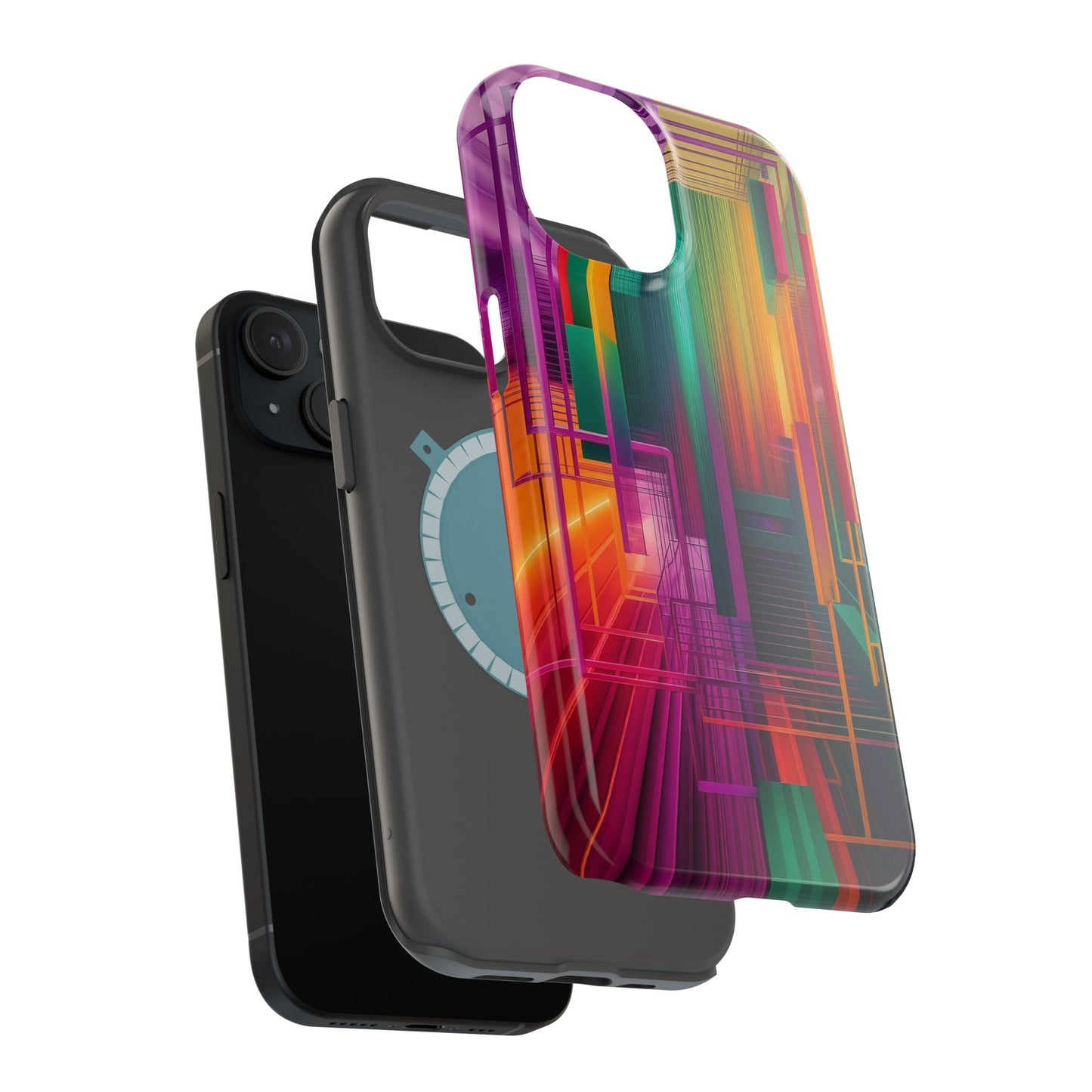 Magnetic Phone Cases | Modern Art Phone Covers