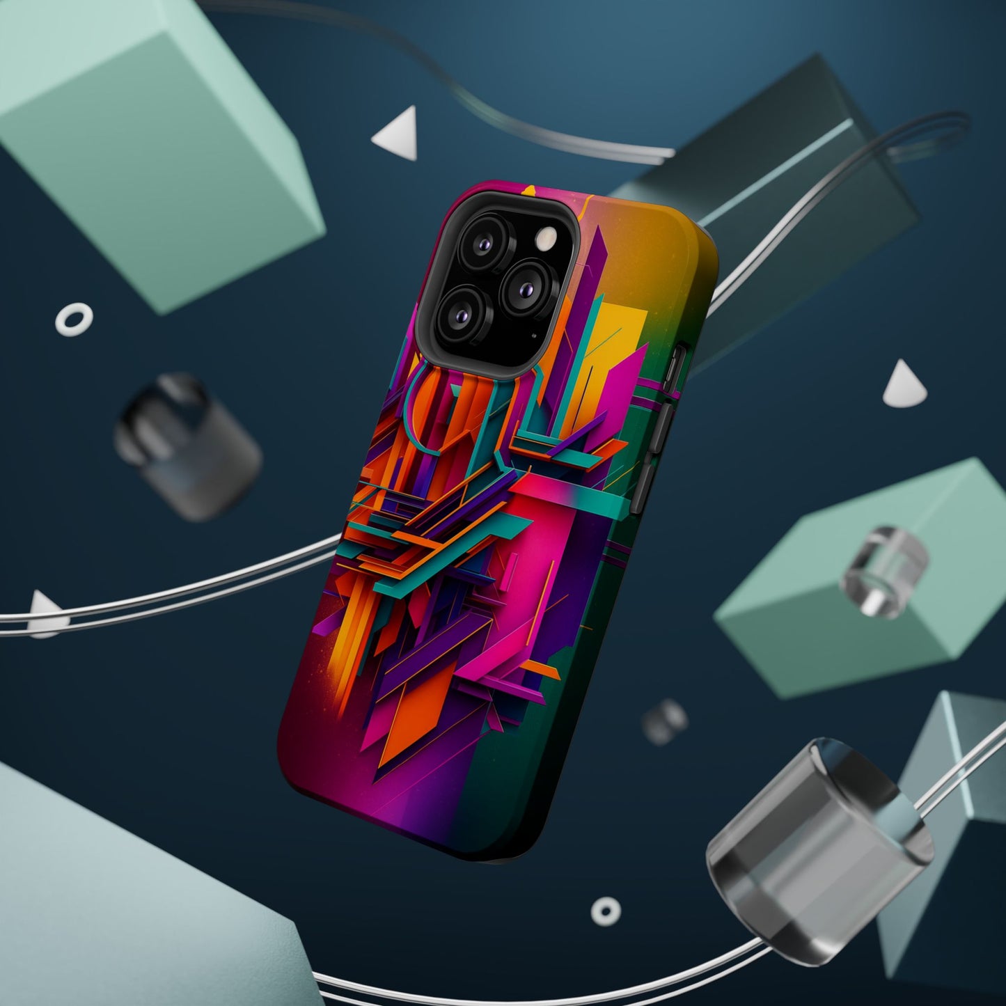 Magnetic Phone Cases | Modern Art Phone Covers