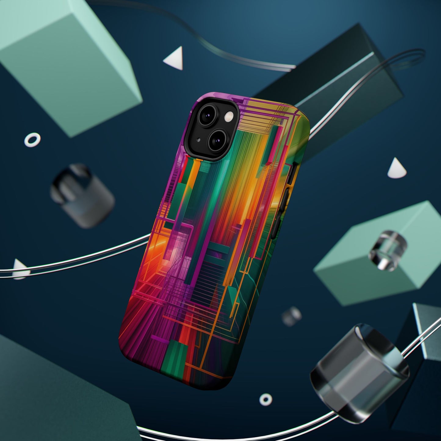 Magnetic Phone Cases | Modern Art Phone Covers