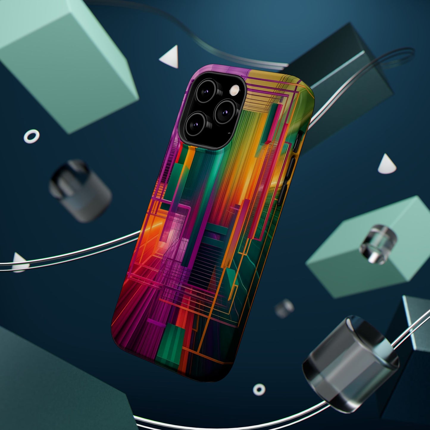 Magnetic Phone Cases | Modern Art Phone Covers