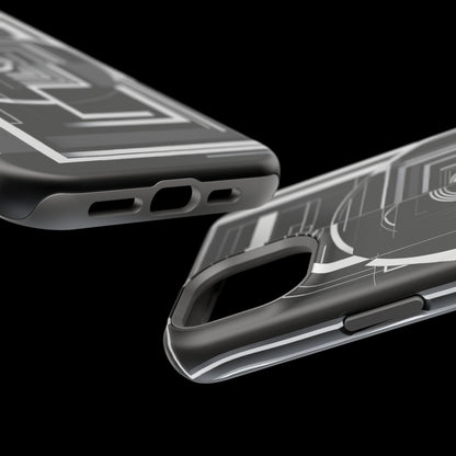 Magnetic Phone Cases | Modern Art Phone Covers