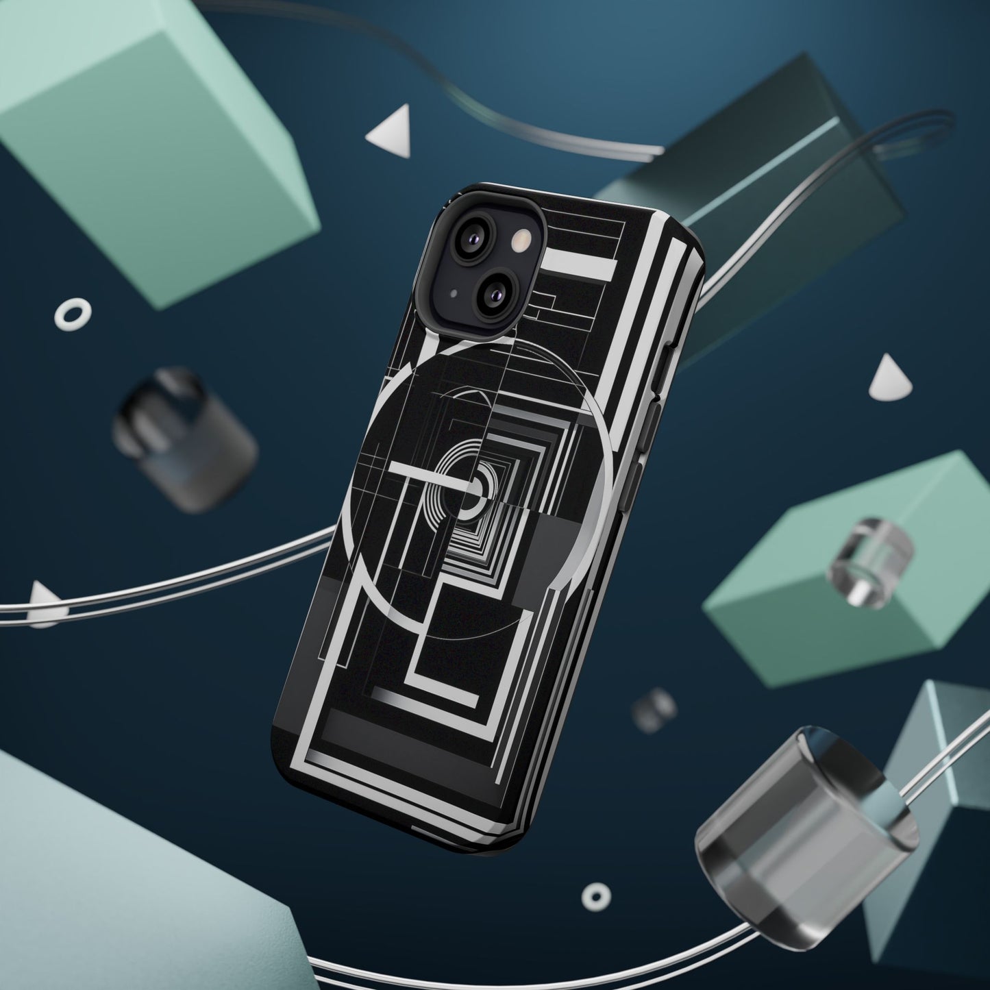 Magnetic Phone Cases | Modern Art Phone Covers