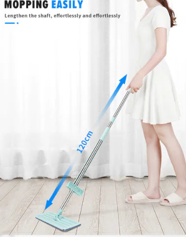 360 Hands-Free Microfiber Floor Mop