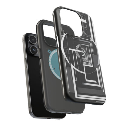 Magnetic Phone Cases | Modern Art Phone Covers