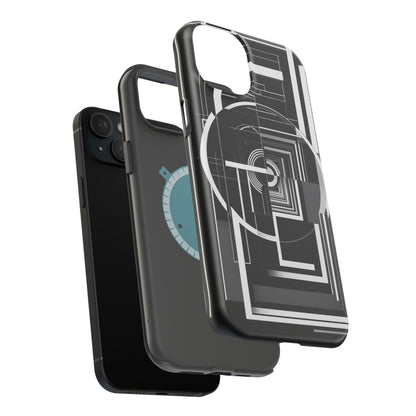 Magnetic Phone Cases | Modern Art Phone Covers
