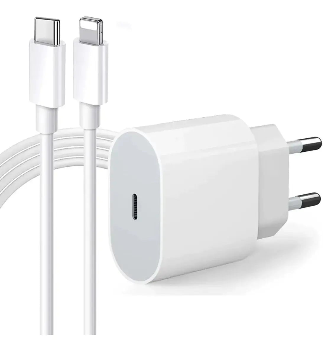 20W USB-C Power Adapter and Cord for iPhone